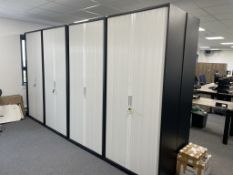 4 x Triumph Tambour Cupboards