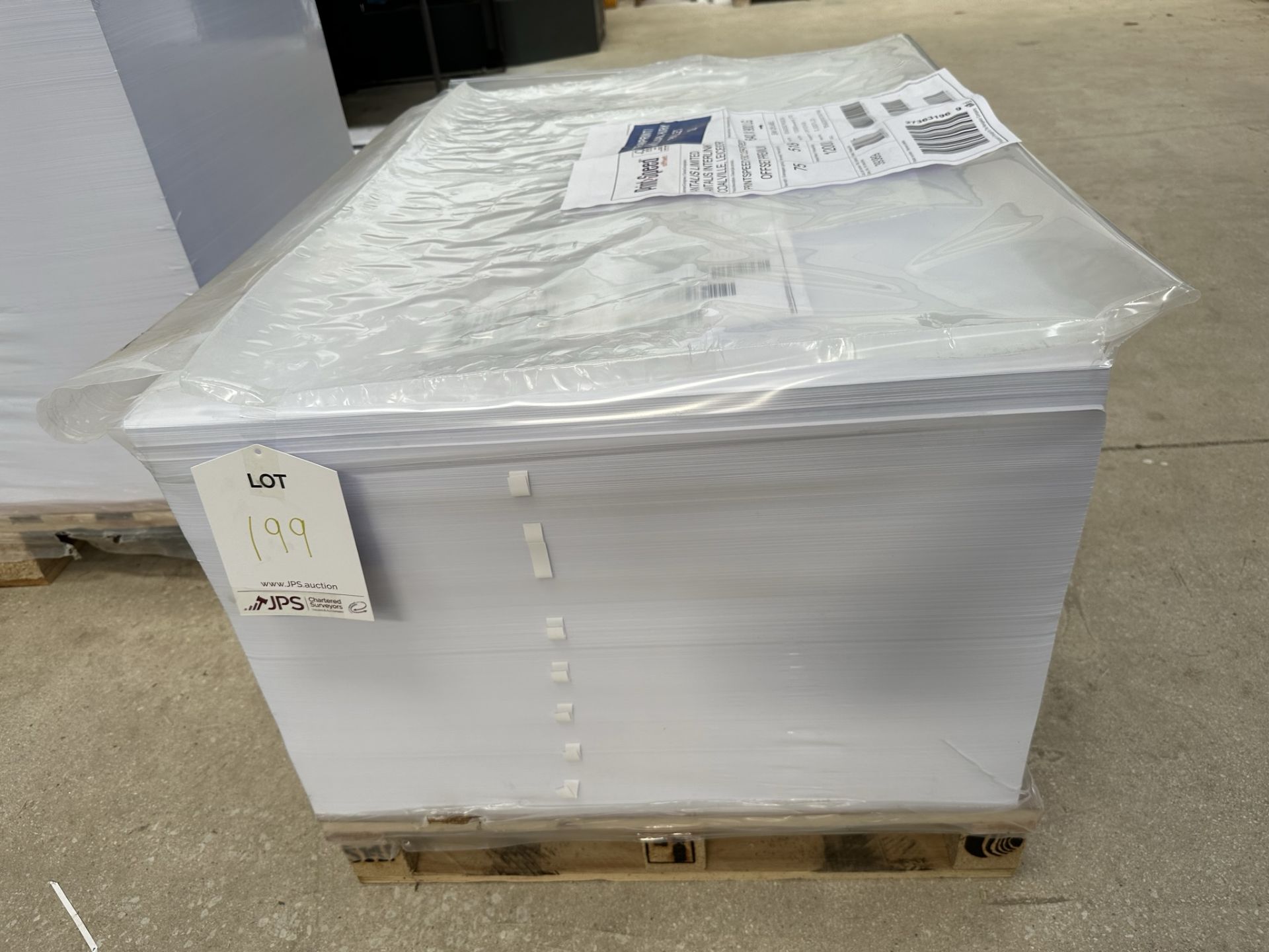 Part Pallet of Printspeed FSC Certified Offset Premium | 75gm2 | 640 x 900 LG - Image 3 of 3