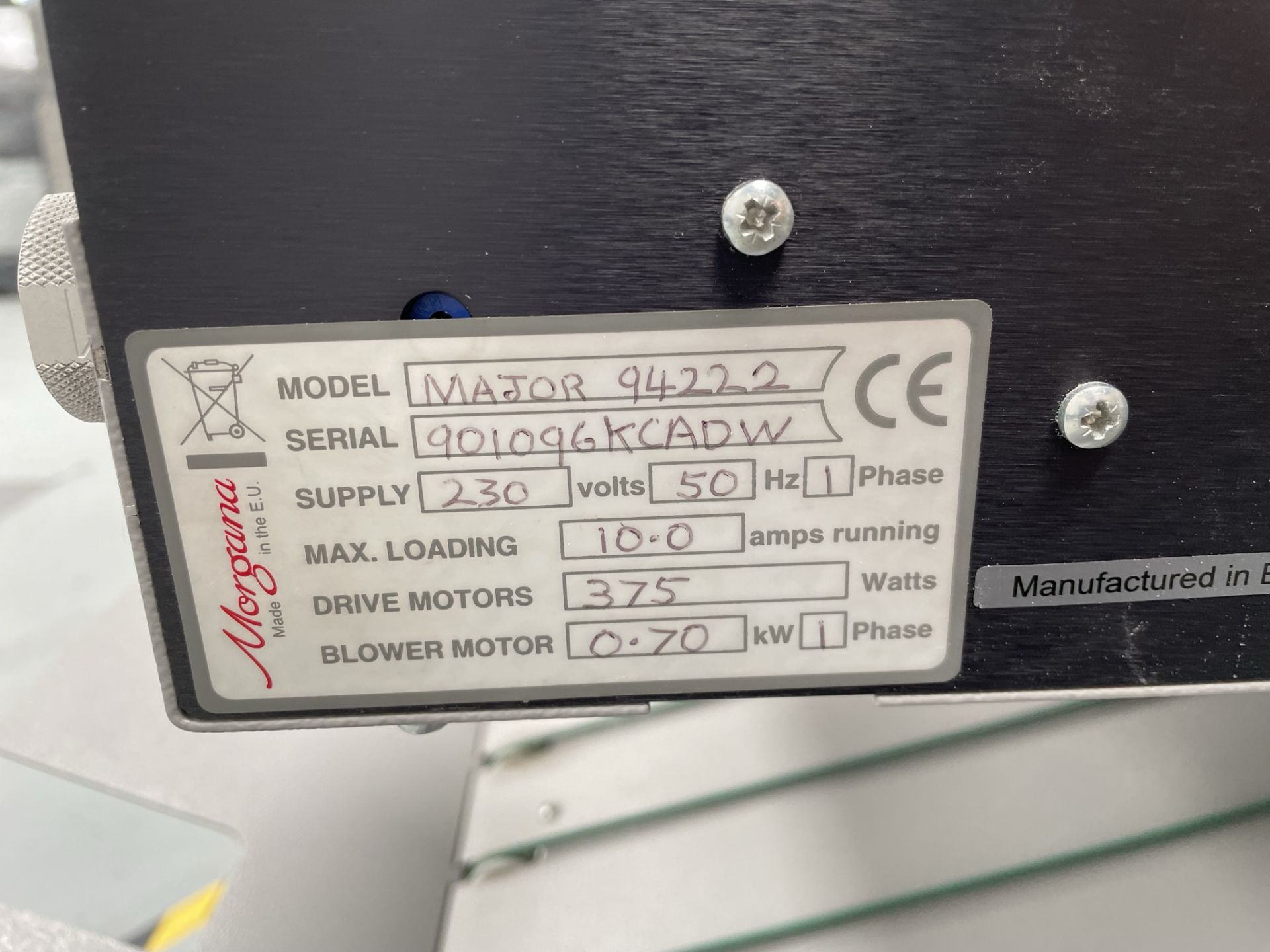 Morgana Major 94222 Folding Machine | LOCATED: ECCLES, M30 - Image 7 of 8