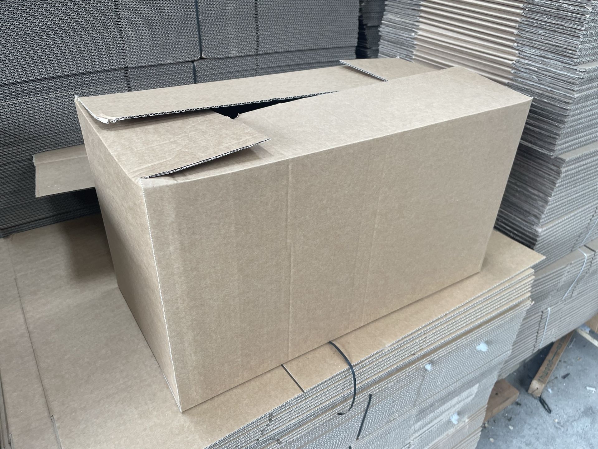 Approximately 150 x Single Wall Cardboard Boxes | 58cm x 33cm x 30cm - Image 2 of 2