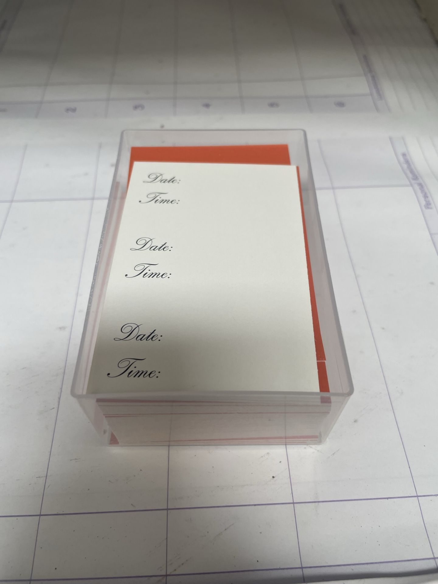 Approximately 270 x Packs of Quirepale Blue & Orange Appointment Cards - Image 6 of 8