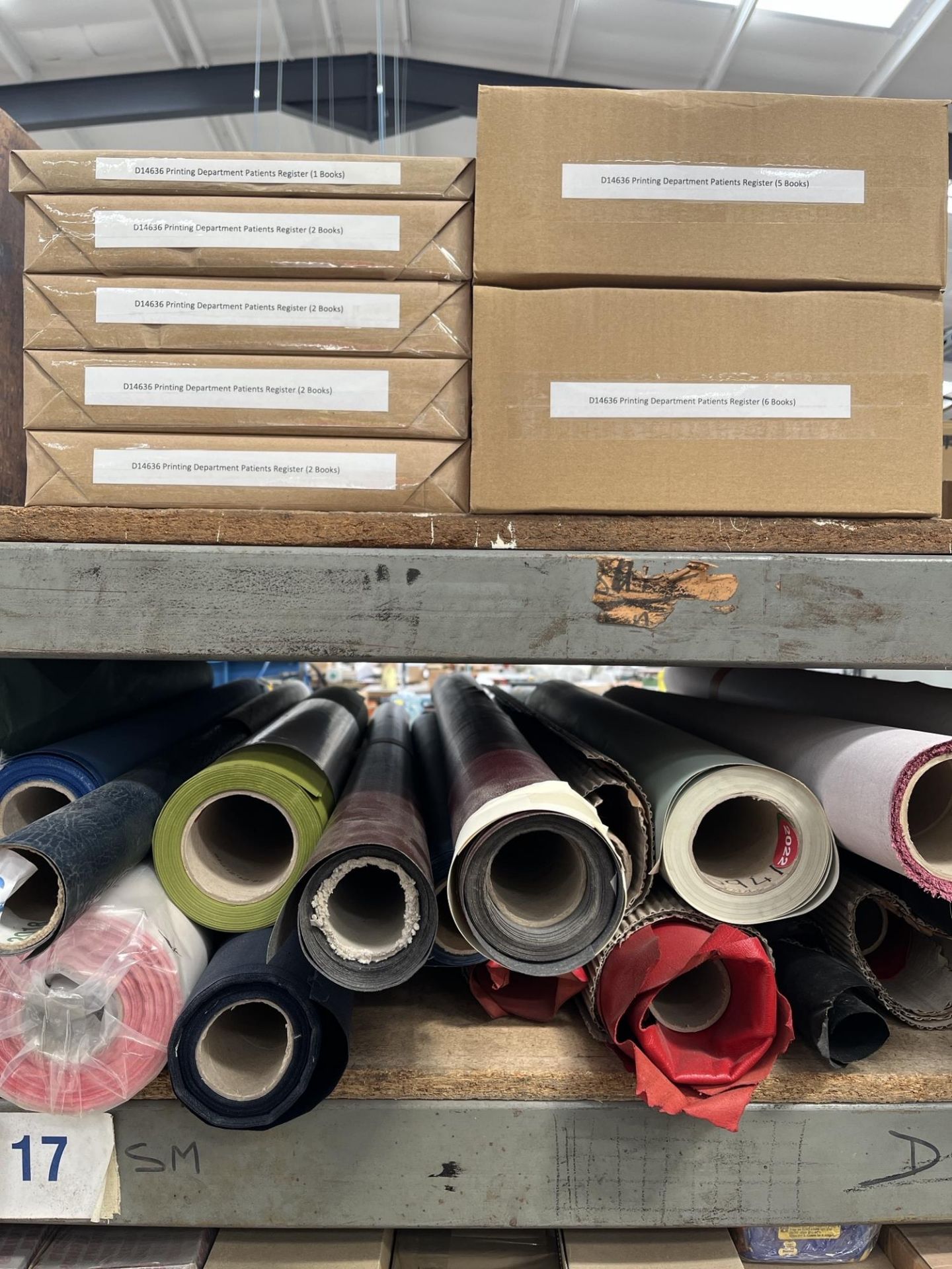 Quantity of Unused & Part Used Rolls of Paper/Vinyl/Canvas & Binding Accessories - As Pictured - Bild 4 aus 22