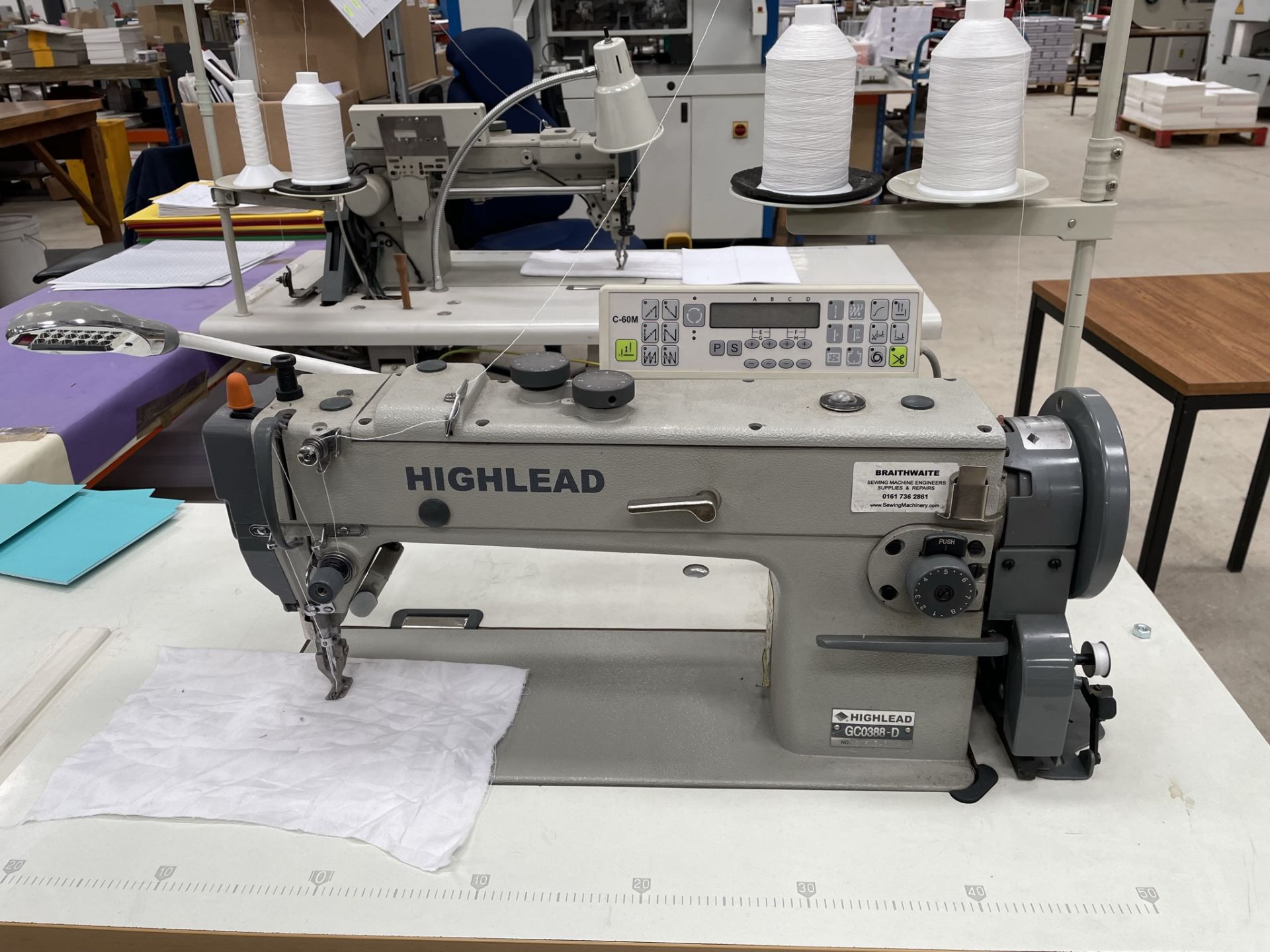 Highlead GC0388-DIndustrial Flat Bed Sewing Machine - Image 2 of 5
