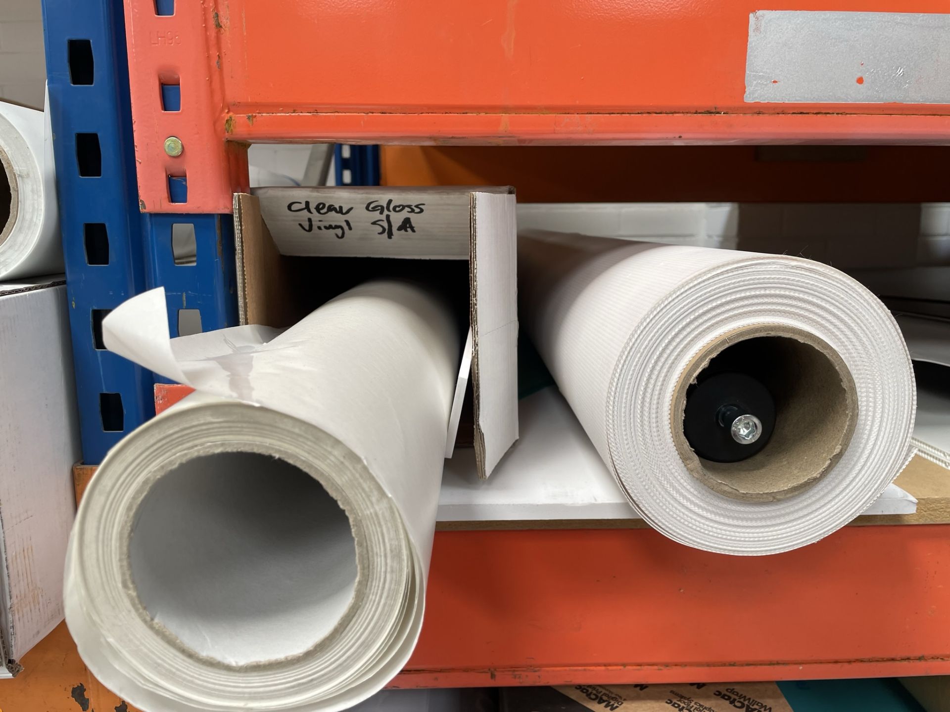 20 x Various New & Part Used Rolls of Paper/Vinyl/Canvas - As Pictured | Located in Eccles - Image 12 of 12