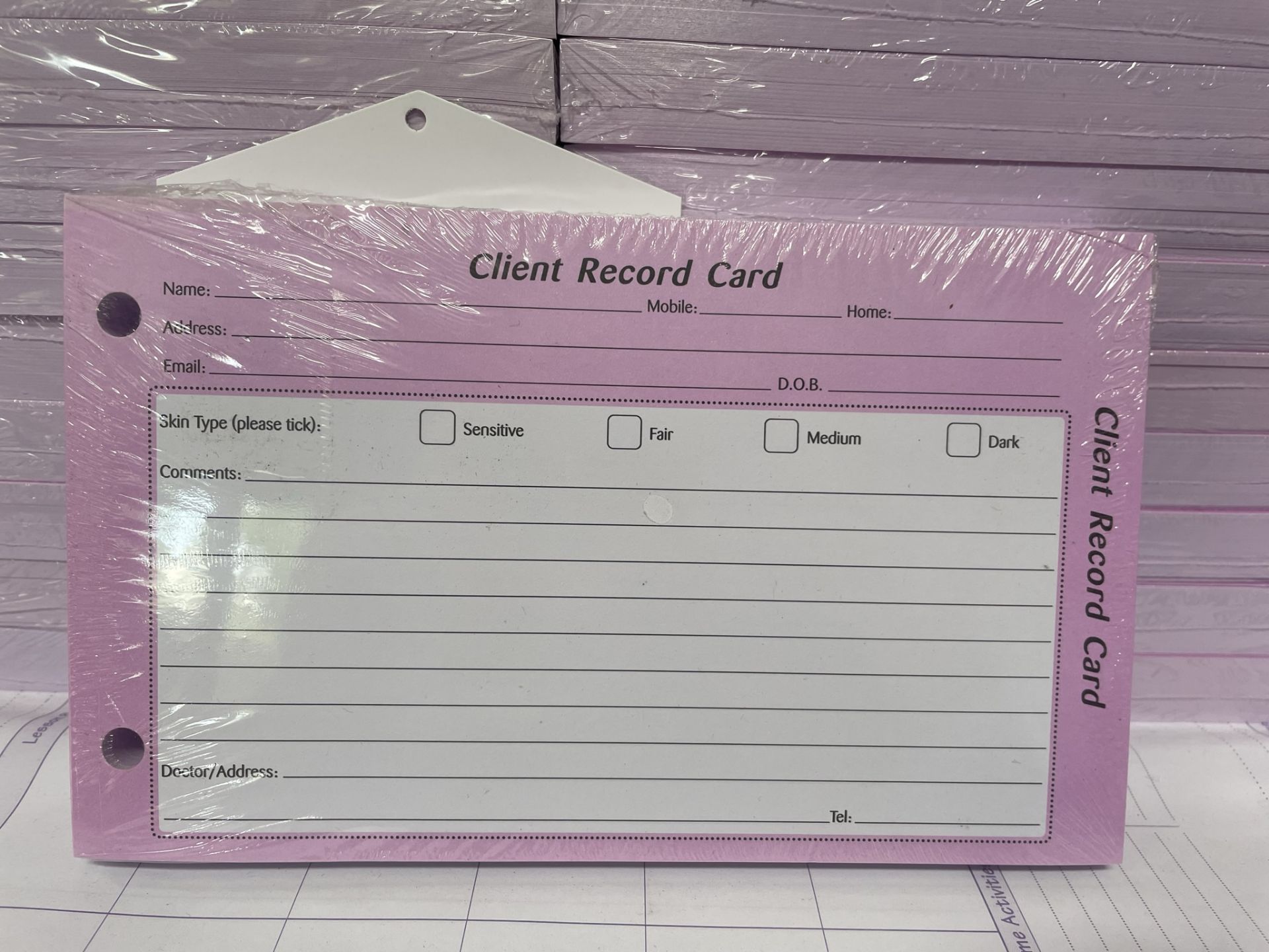 Approximately 1,600 x Various Packs of Beauty Therapy Client Record & Appointment Cards - Image 4 of 12