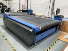 Dyss X7-1624C Digita Flat Bed Cutting Table | YOM: 2013 | LOCATED: ECCLES, M30