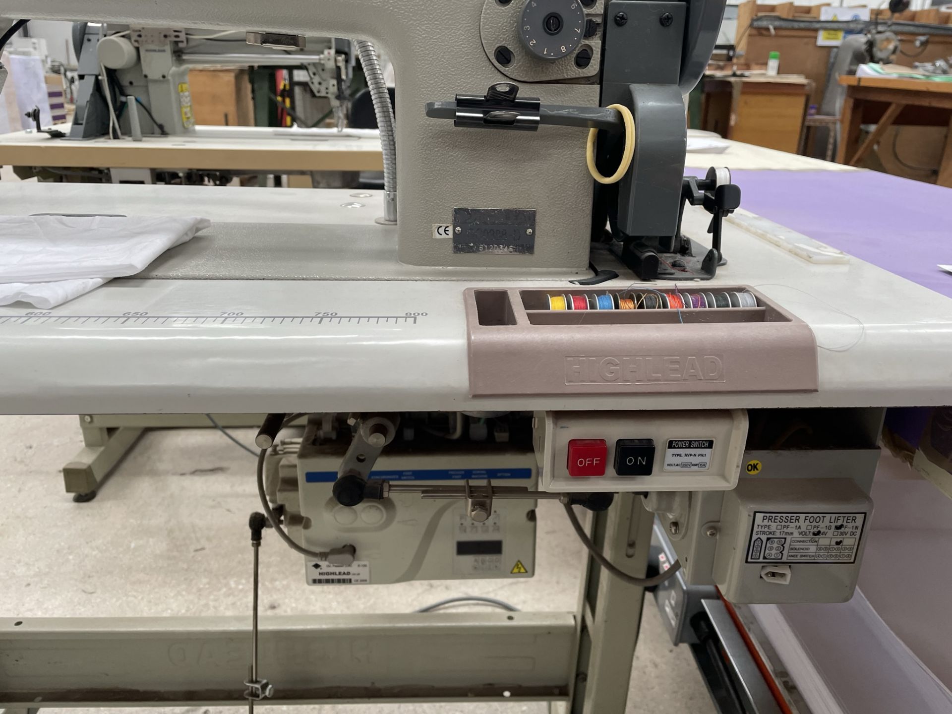 Highlead GC0388-DIndustrial Flat Bed Sewing Machine - Bild 5 aus 5