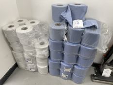 Quantity of Jumbo Toilet Rolls & Centrefeed Paper Towels