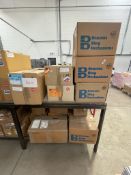 25 x Boxes of Various Metal 3 & 4 Ring Binding Mechanisms - As Pictured
