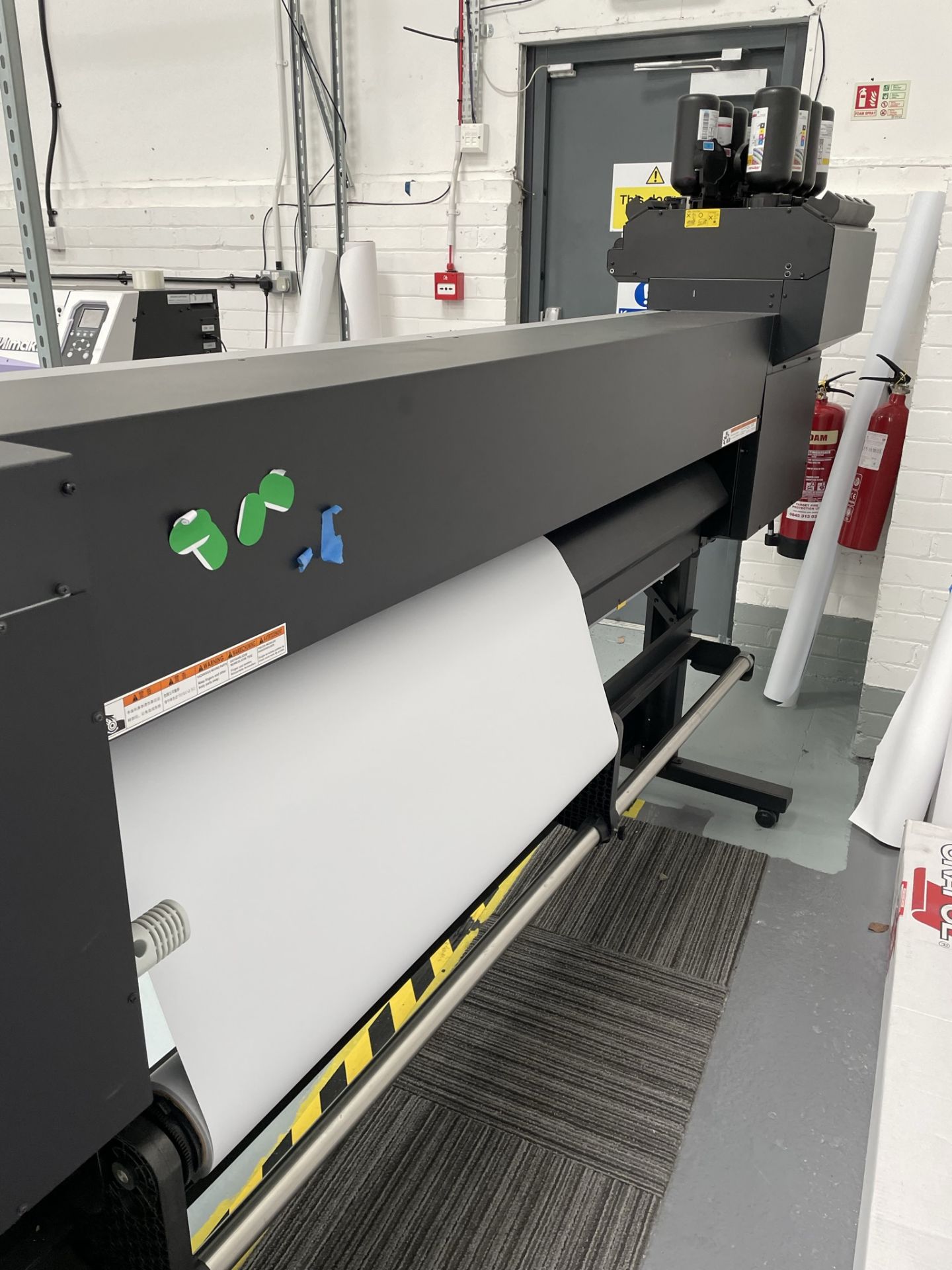 Mimaki UJV100-160 Roll to Roll LED-UK Inkjet Printer | YOM: 2018 | LOCATED: ECCLES, M30 - Bild 5 aus 6