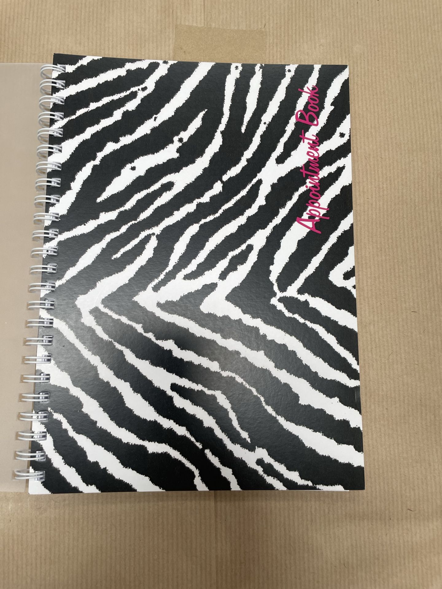 Approximately 260 x Freelance Zebra/Leopard Binded Appointment Books - Bild 2 aus 8
