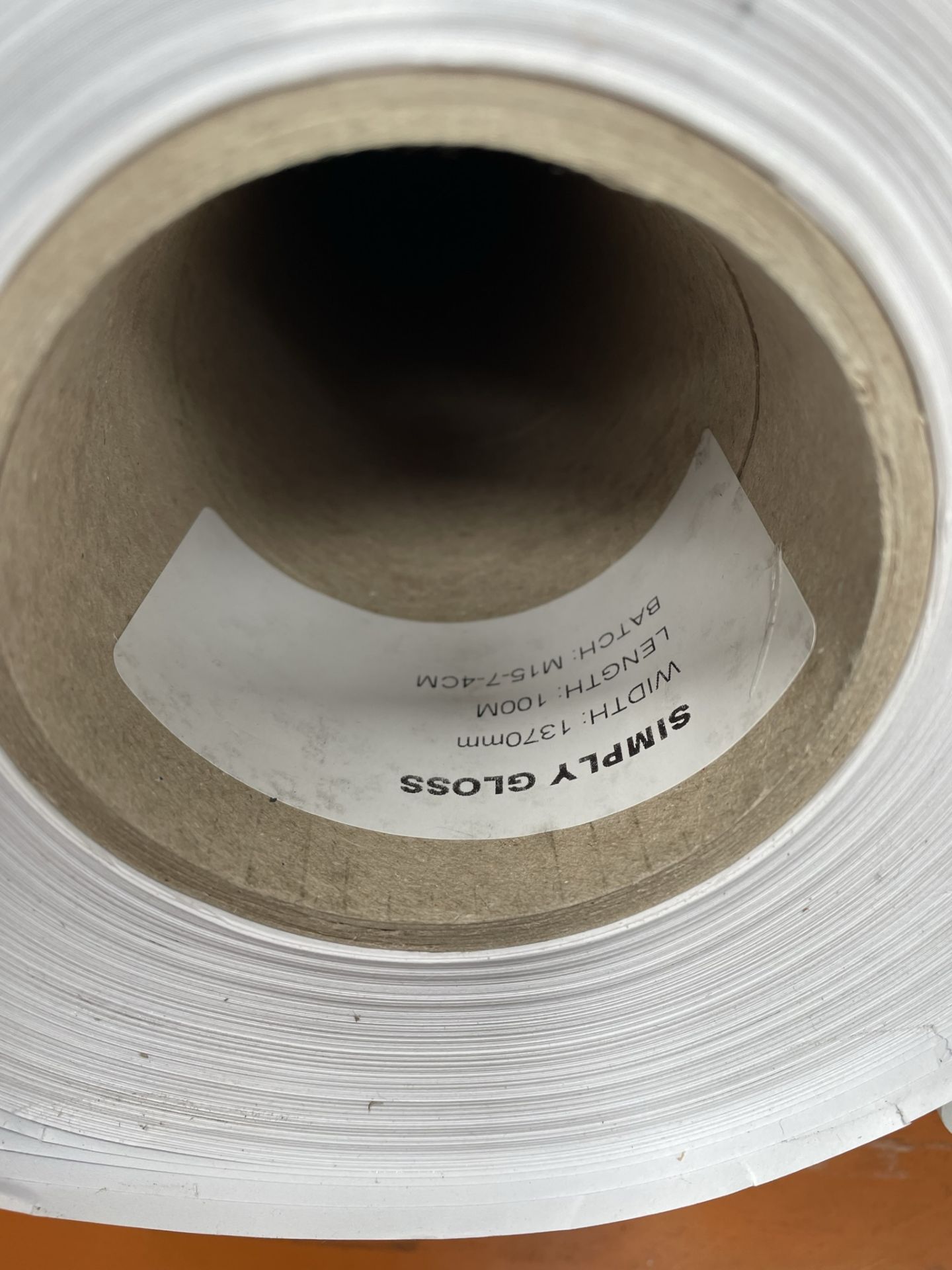 20 x Various New & Part Used Rolls of Paper/Vinyl/Canvas - As Pictured | Located in Eccles - Image 3 of 12