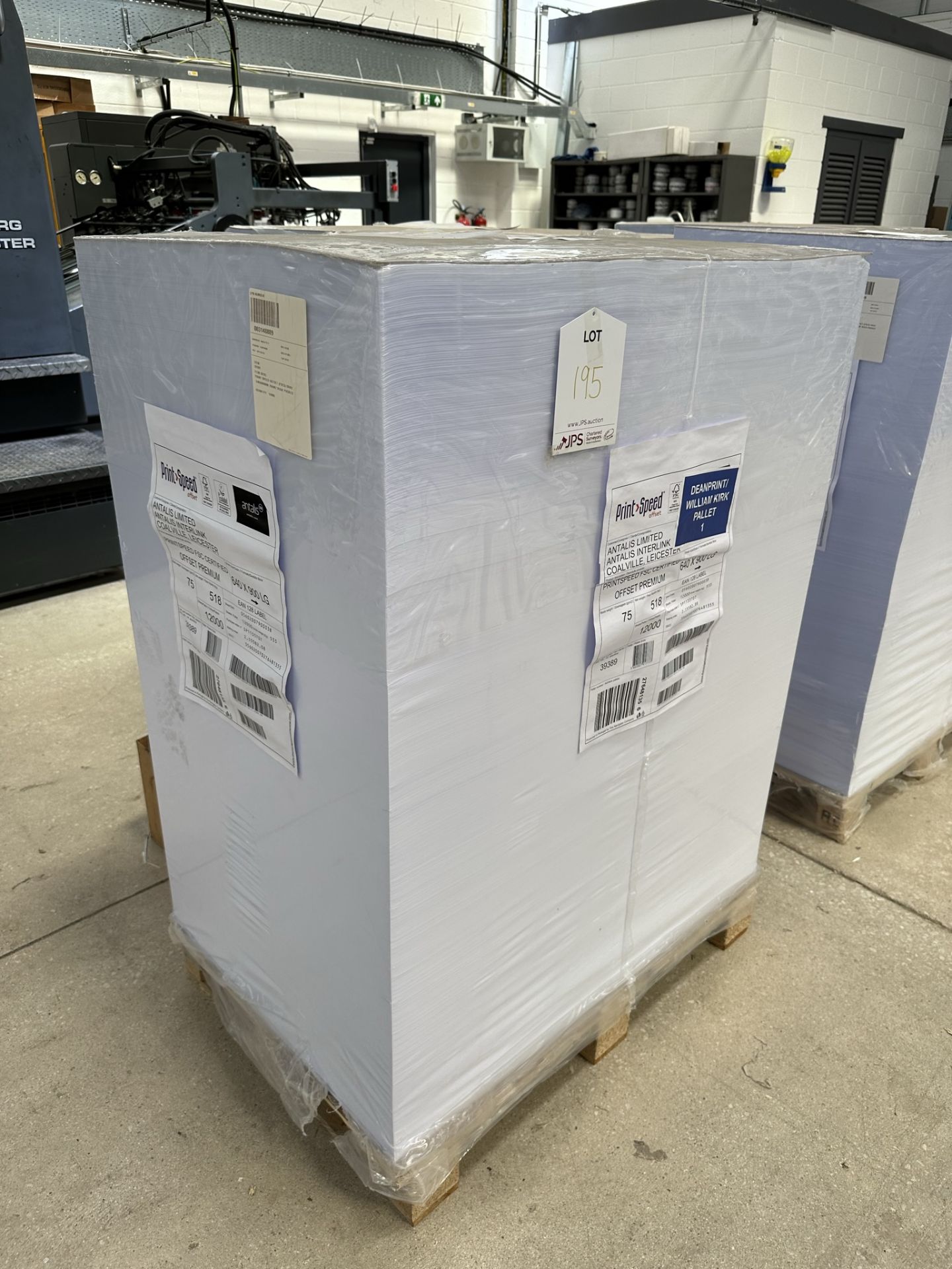 12,000 Sheets of Printspeed FSC Certified Offset Premium | 75gm2 | 640 x 900 LG