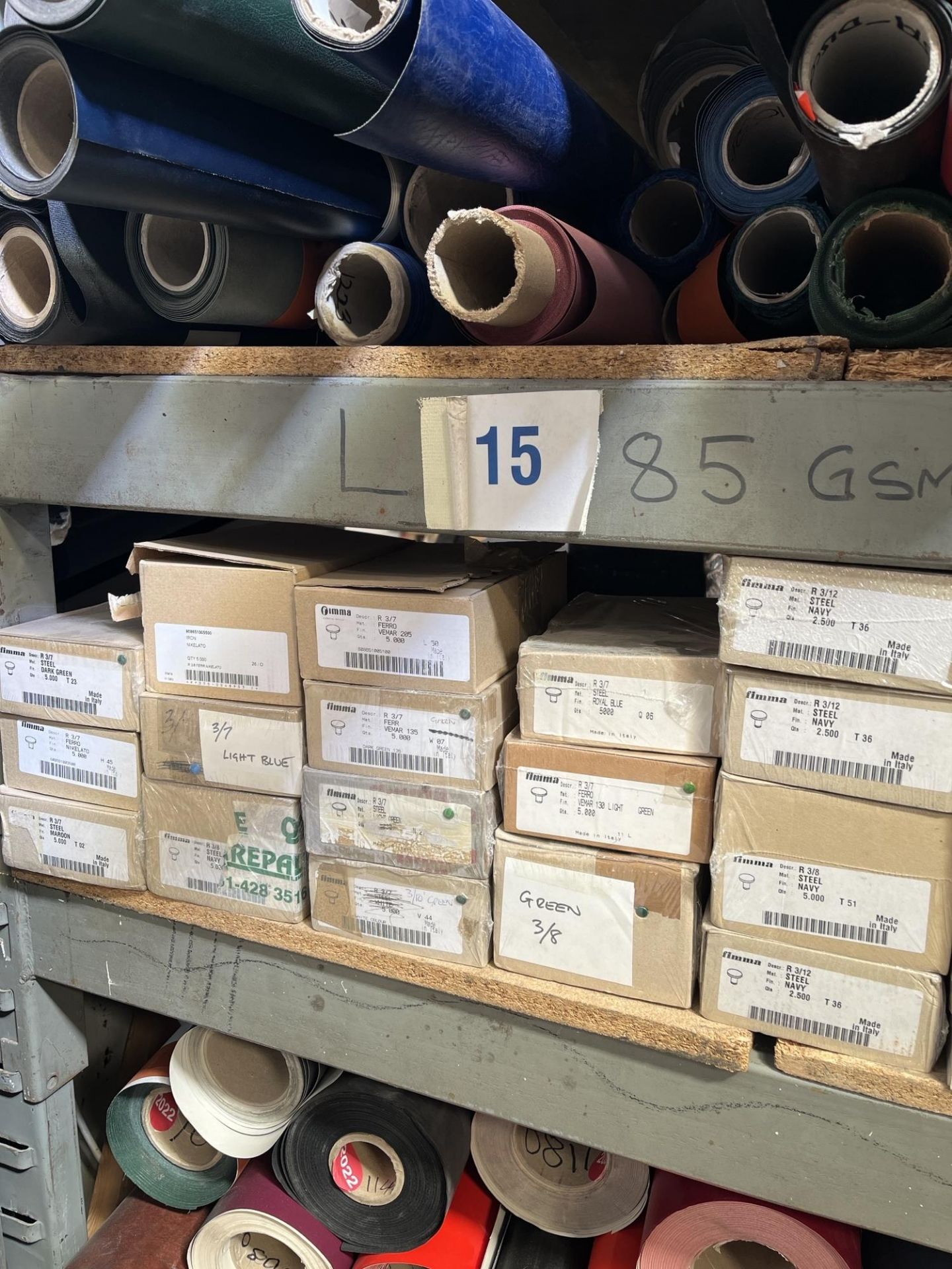 Quantity of Unused & Part Used Rolls of Paper/Vinyl/Canvas & Binding Accessories - As Pictured - Image 11 of 22