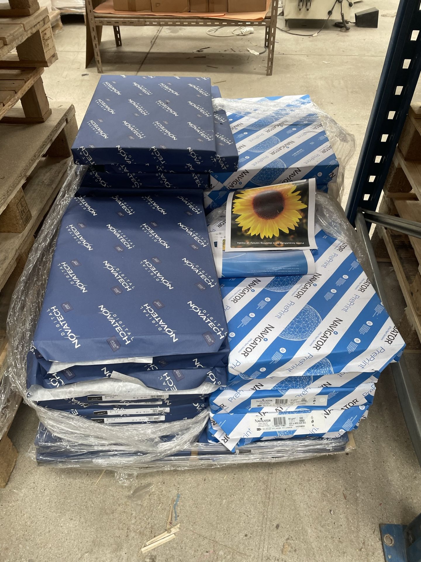 Approximately 22 x Unused & Part Packs of Novatech/Navigator Paper