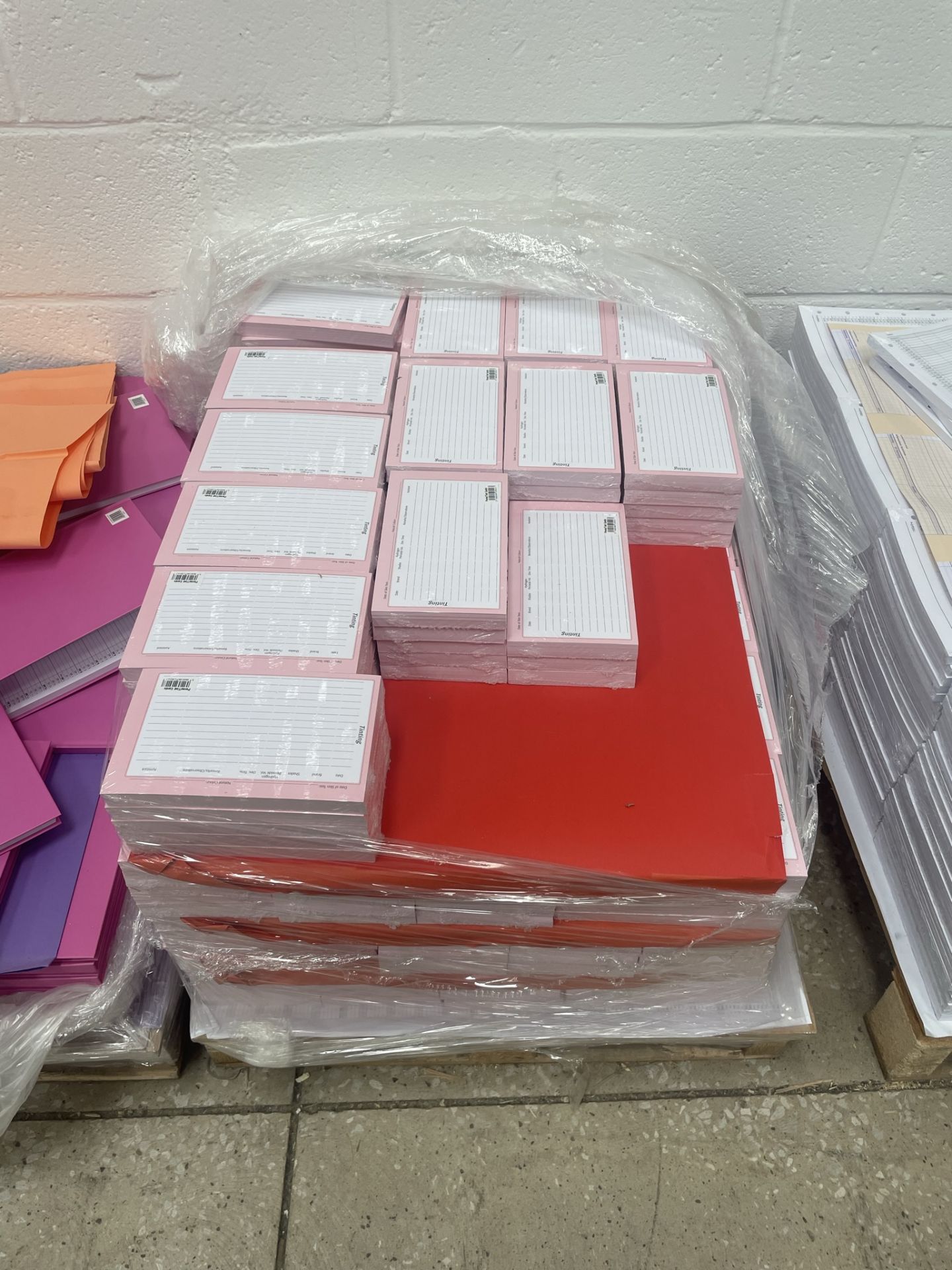 Approximately 1,000 x Packs of Quirepale Perm/Tint Customer Record Cards - Bild 4 aus 5