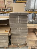 Approximately 165 x Double Wall Cardboard Boxes | 37cm x 28cm x 26.5cm