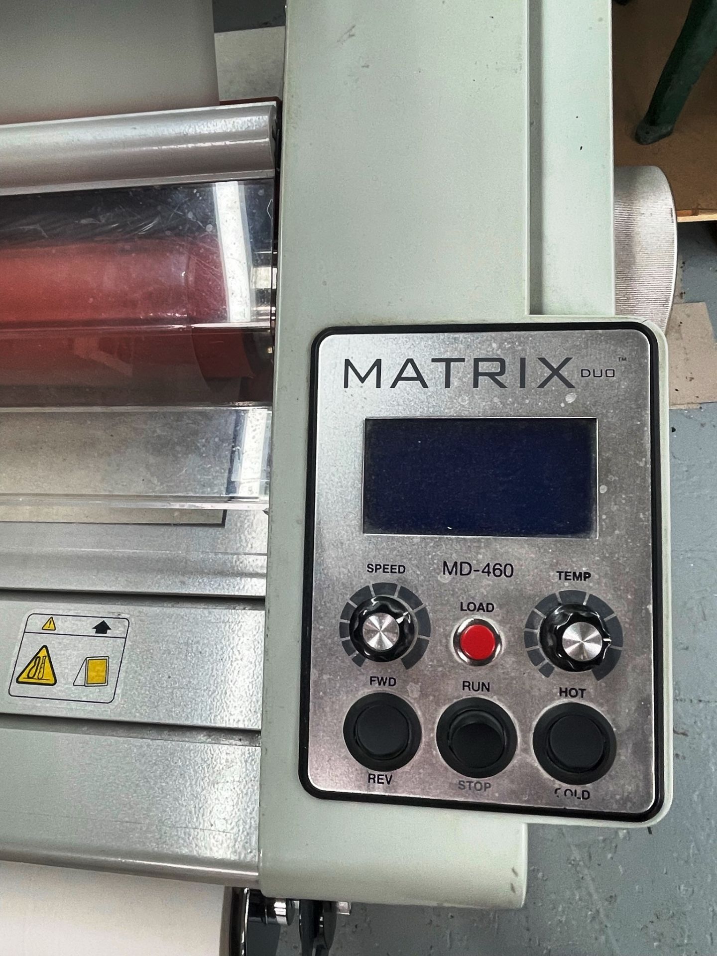 Matrix Duo MD-460 Roll Laminator w/ Quantity of Stock | LOCATED: ECCLES, M30 - Image 4 of 8