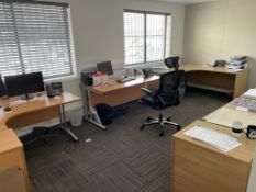 Quantity of Office Furniture - As Pictured | Located in Eccles, M3
