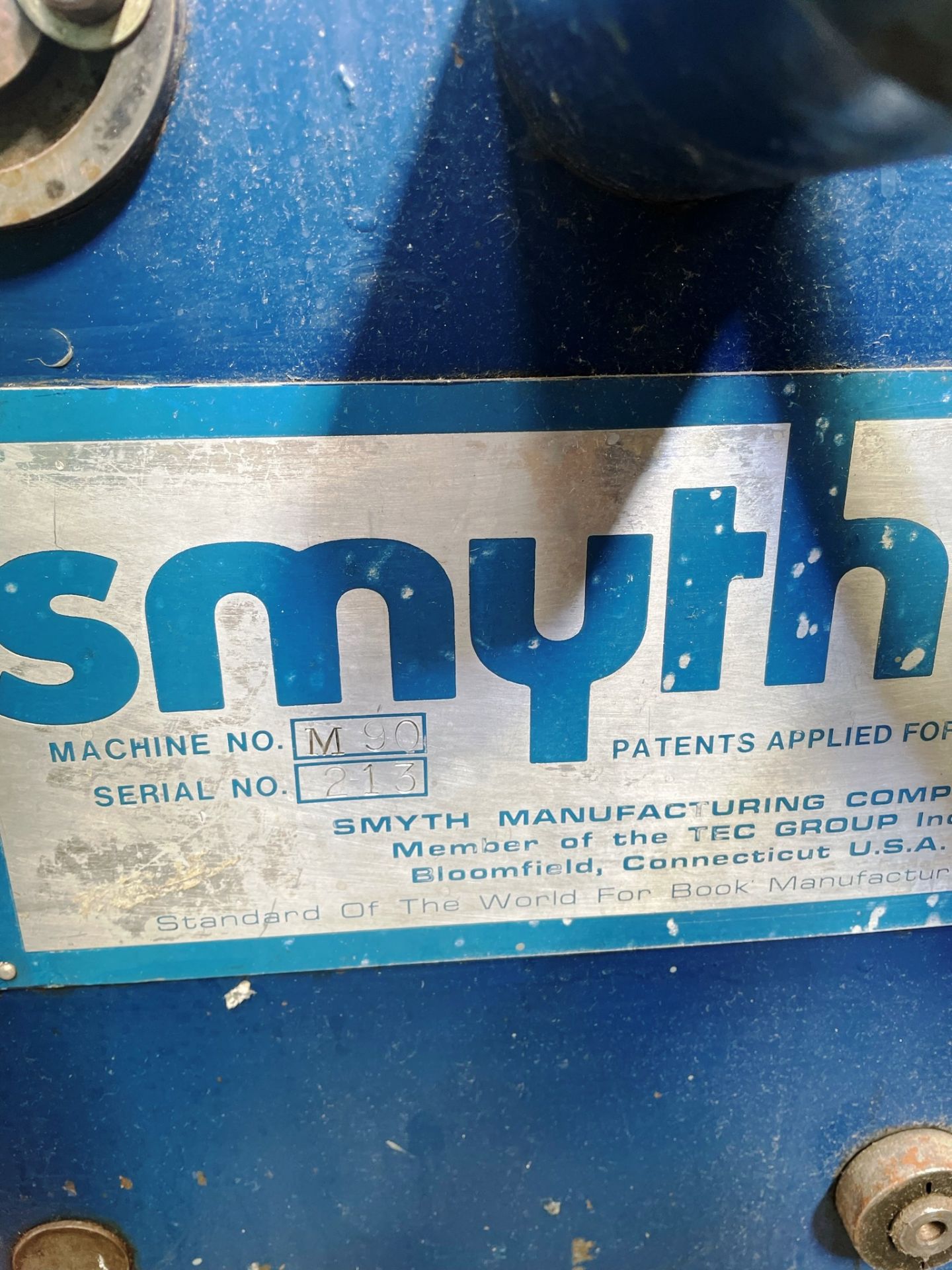 Smyth M-90 bookbinding machine - Image 3 of 8