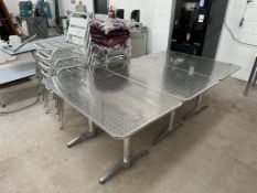3 x Canteen tables w/ 11 x Chairs