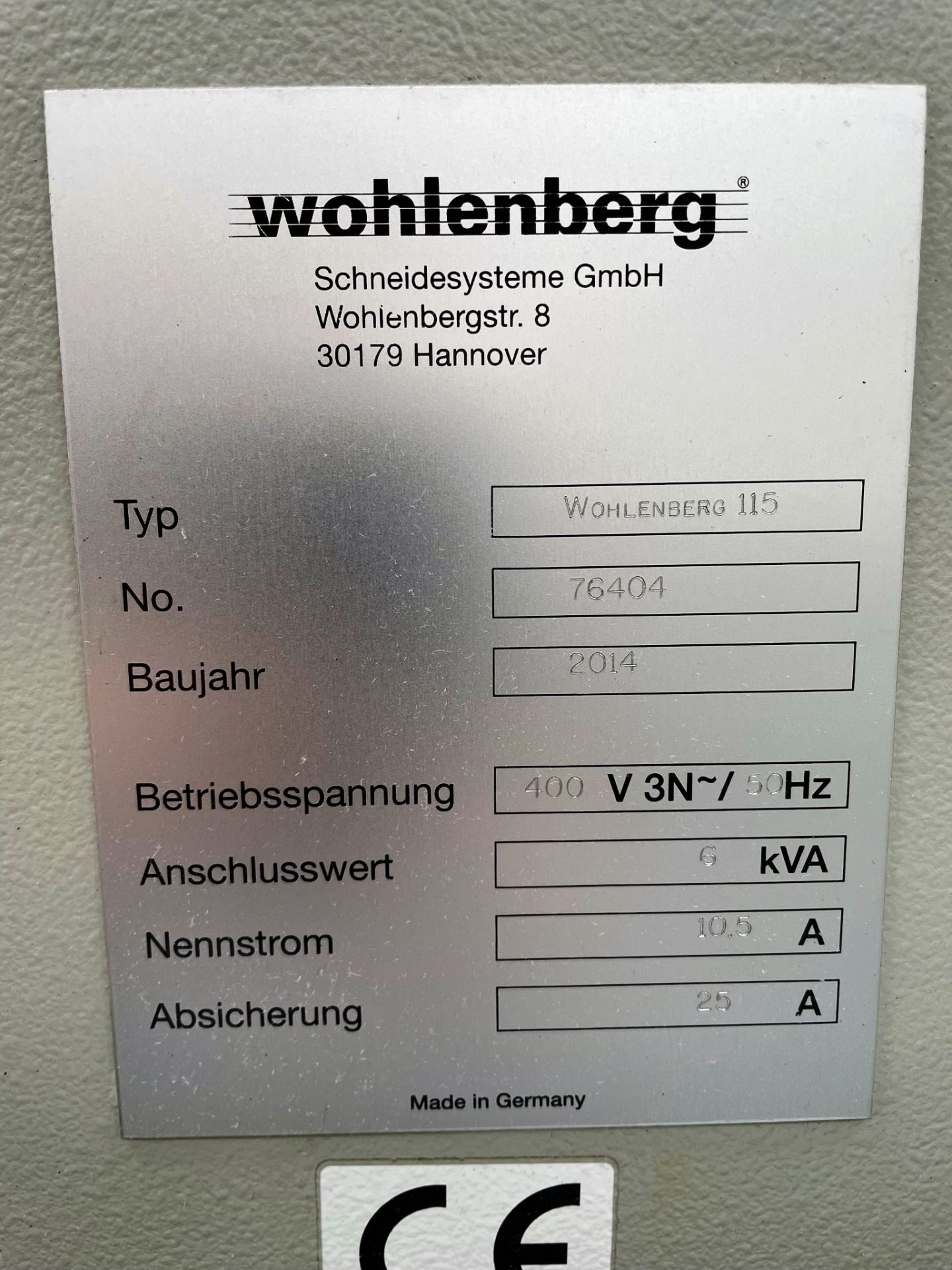 Baumann Wohlenberg 115 guillotine | YOM: 2014 - Image 4 of 9