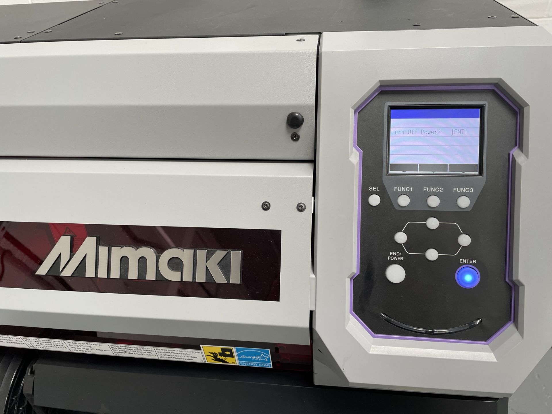 Mimaki UJV100-160 Roll to Roll LED-UK Inkjet Printer | YOM: 2018 | LOCATED: ECCLES, M30 - Bild 3 aus 6