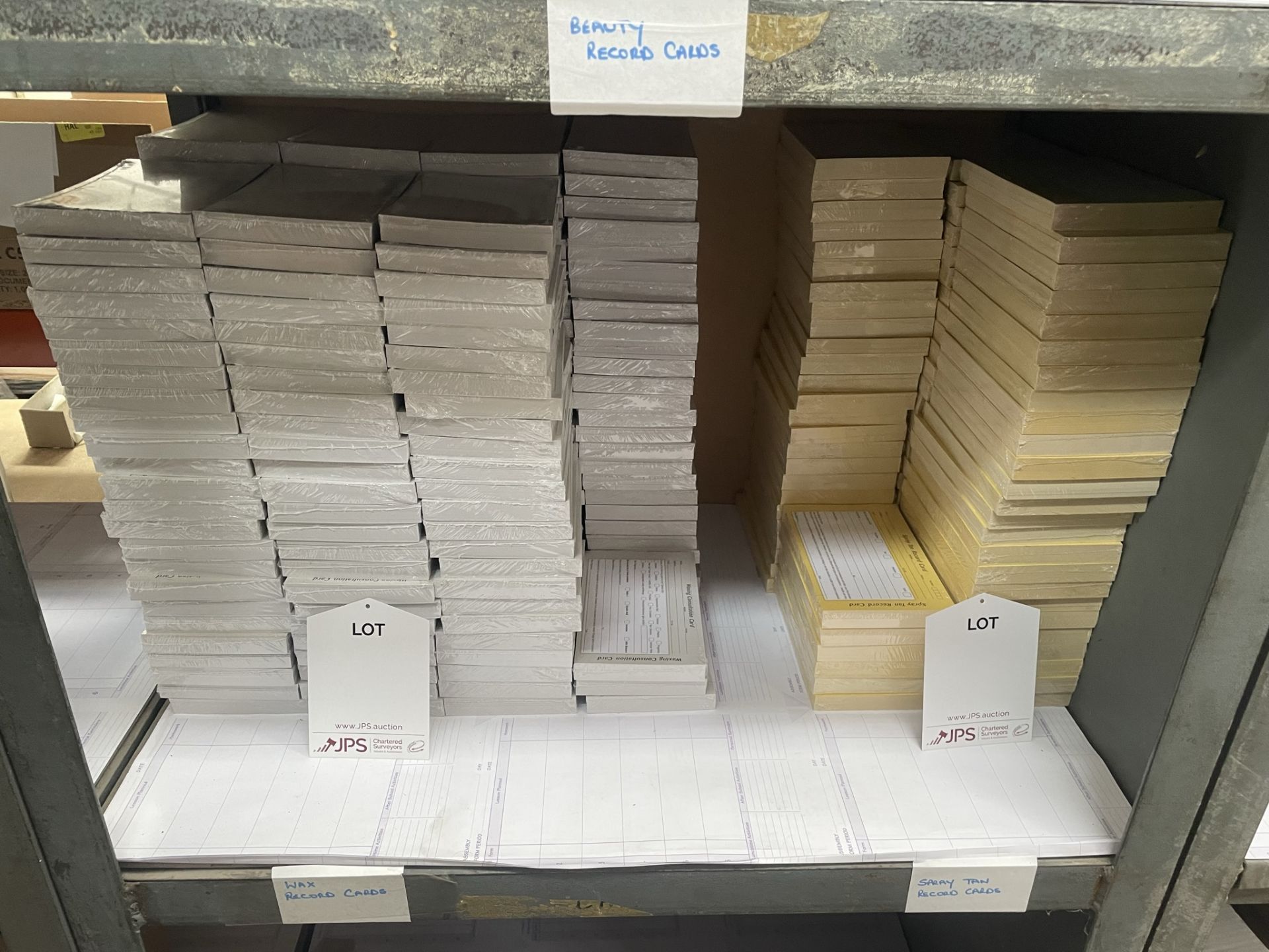 Approximately 1,600 x Various Packs of Beauty Therapy Client Record & Appointment Cards - Image 7 of 12