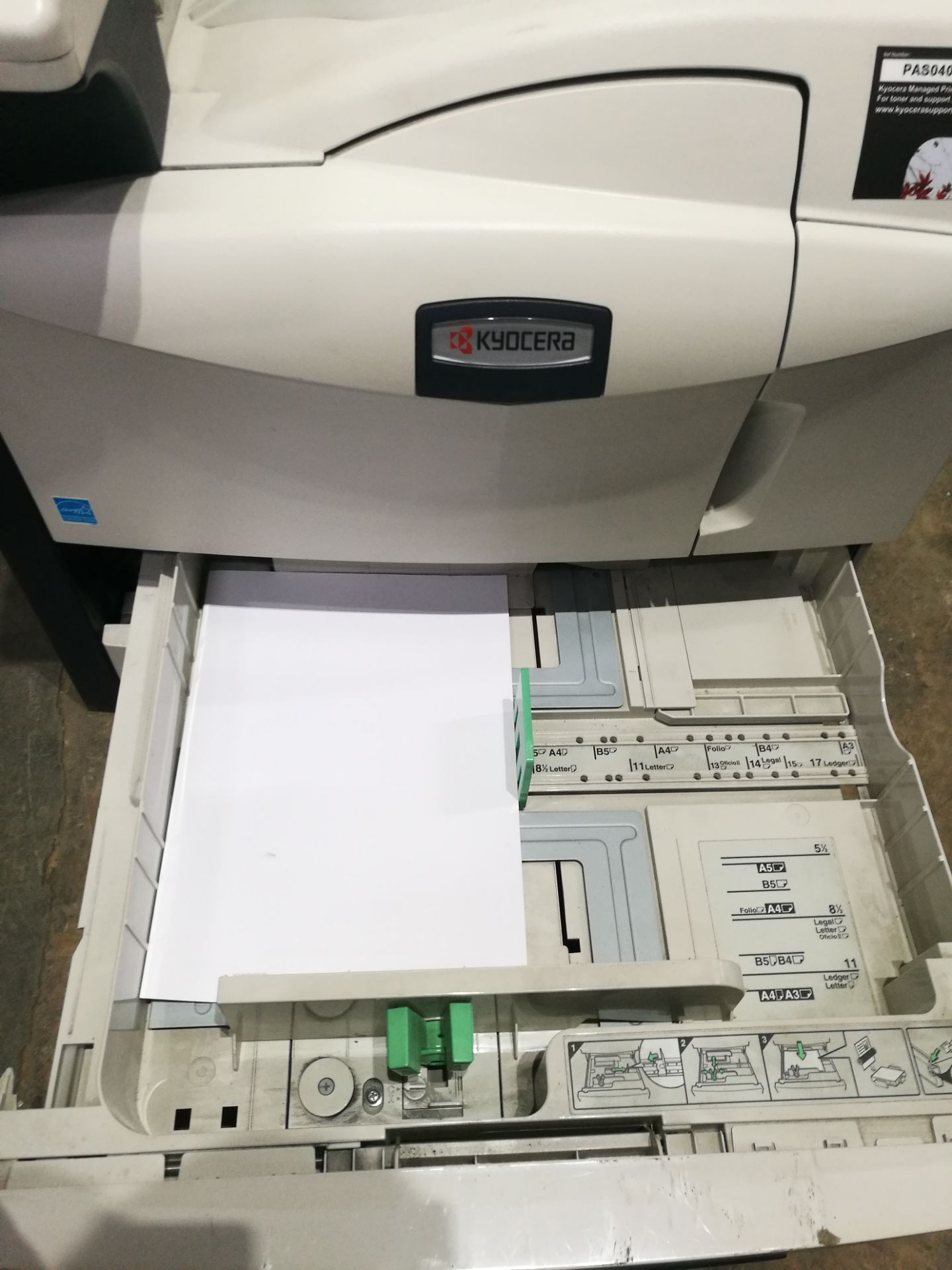 Kyocera Ecosys FS-9530DN A3 Mono Laser Printer - Image 5 of 7