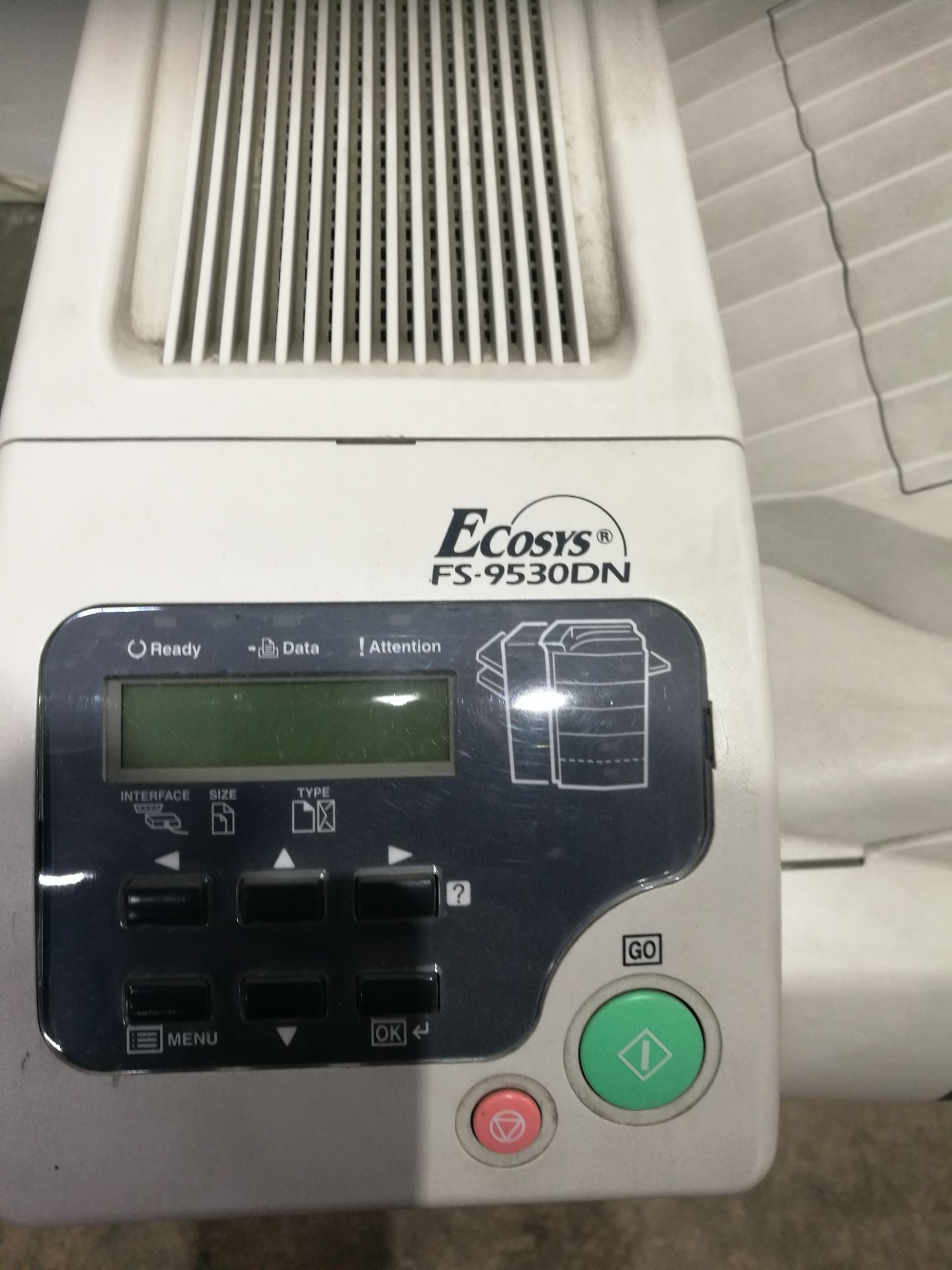 Kyocera Ecosys FS-9530DN A3 Mono Laser Printer - Image 2 of 6