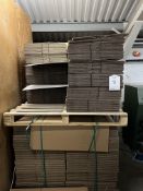 3 1/2 pallets of A4 plain brown boxes