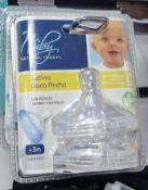 100 x Nuby Baby Bottle Teet Sets | Total RRP £700