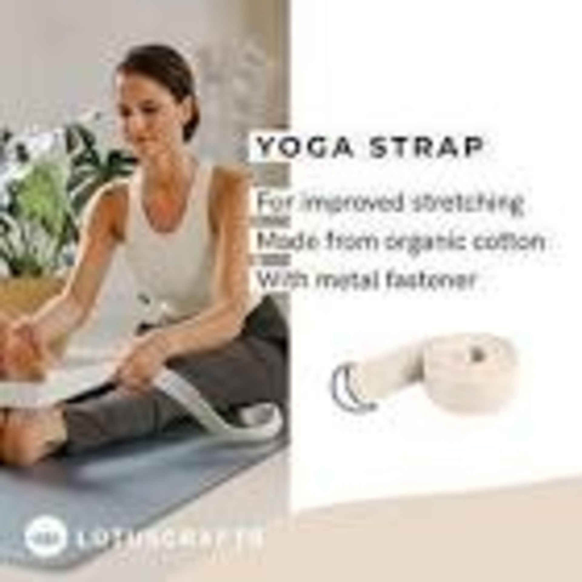 600 x Lotus Yoga Cotton Straps - Image 2 of 2