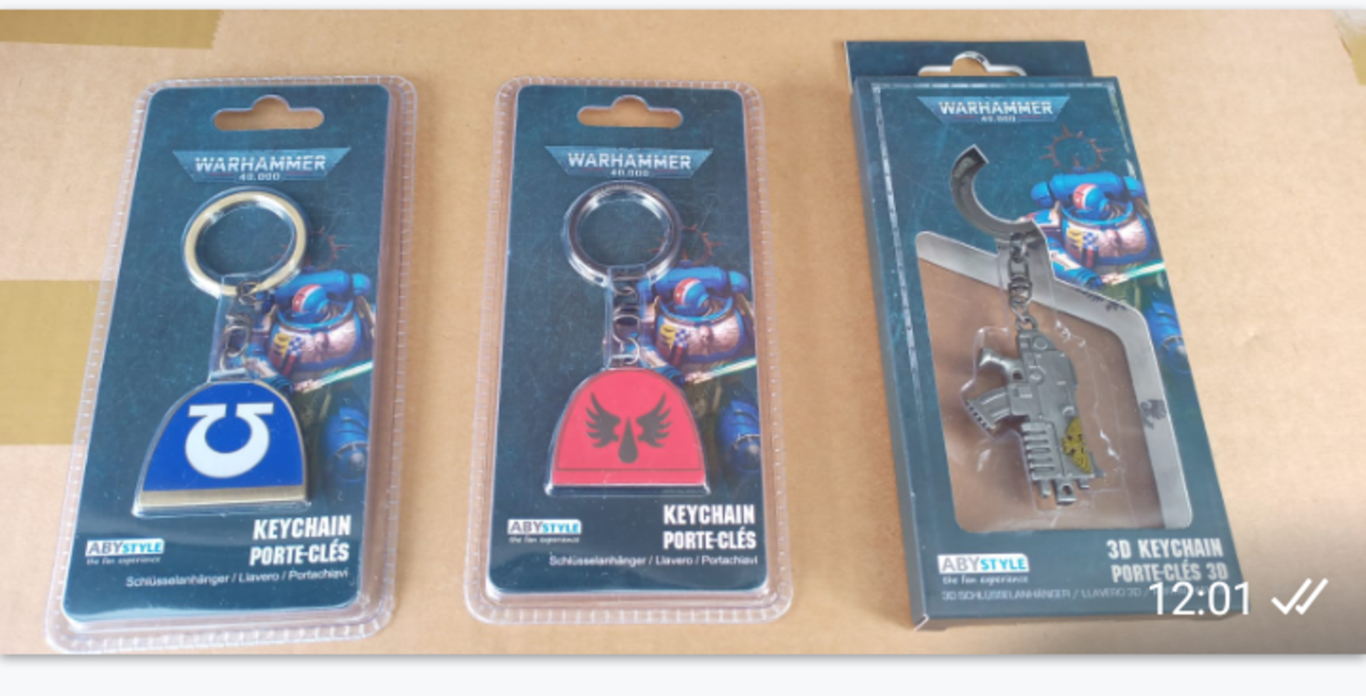 1000 x Warhammer Keyrings | Total RRP £9,990 - Bild 6 aus 6