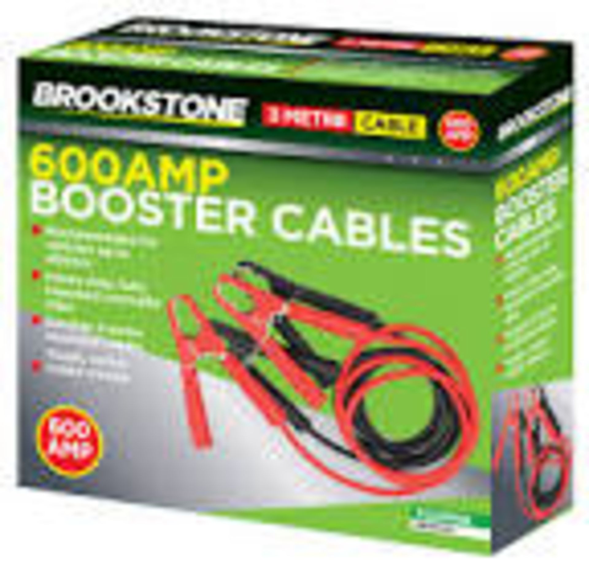 100 x Brookstone 3M Booster Cables
