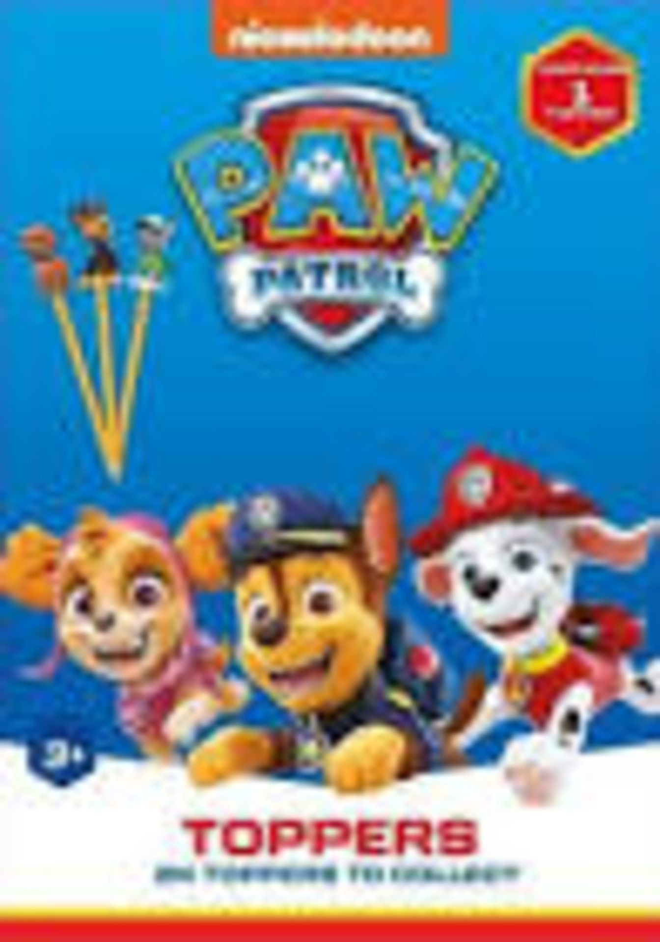 100 x Paw Patrol Toppers/Stamper Sets - Image 5 of 6