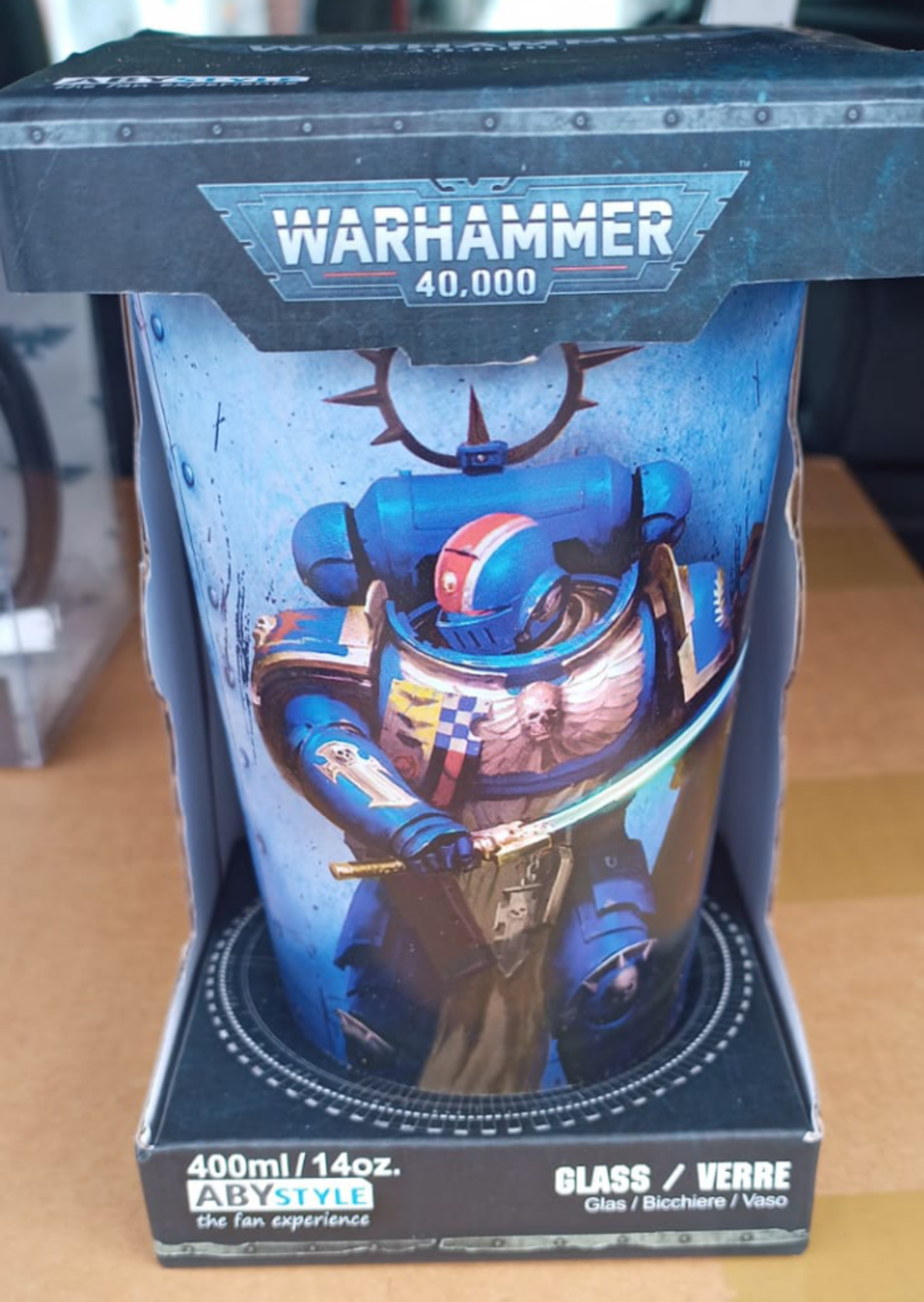 100 x Warhammer 40000 400ml Decorative Glass | Total RRP £1,300 - Bild 2 aus 4