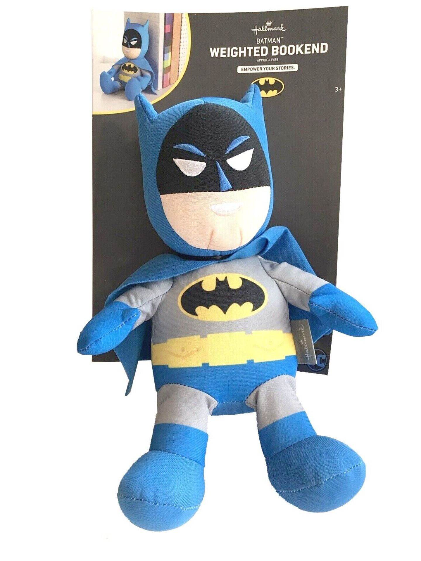 300 x Hallmark Batman Plush Bookend - Image 2 of 2