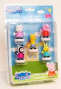 100 x Peppa Pig Toppers/Stamper Sets