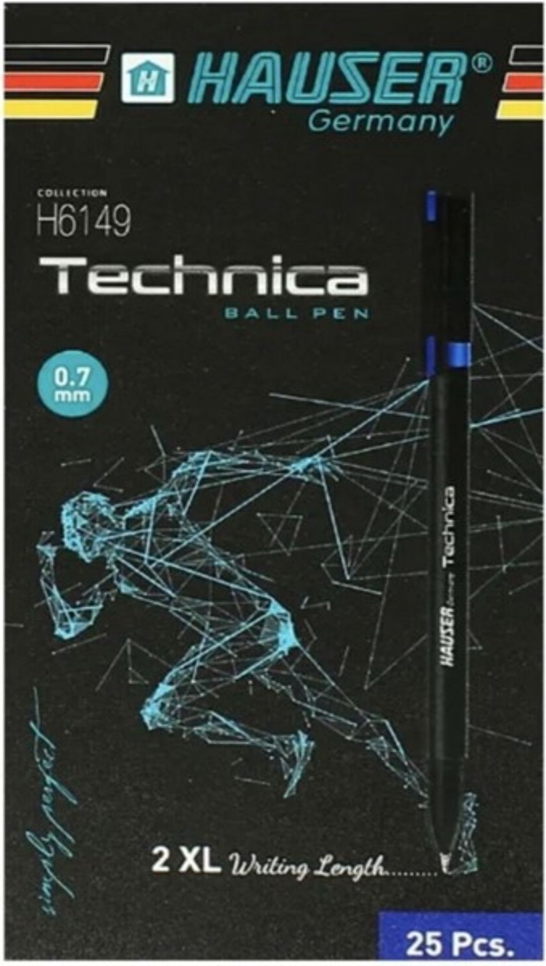 1000 x Hauser Germany Technica Ball Point Pens