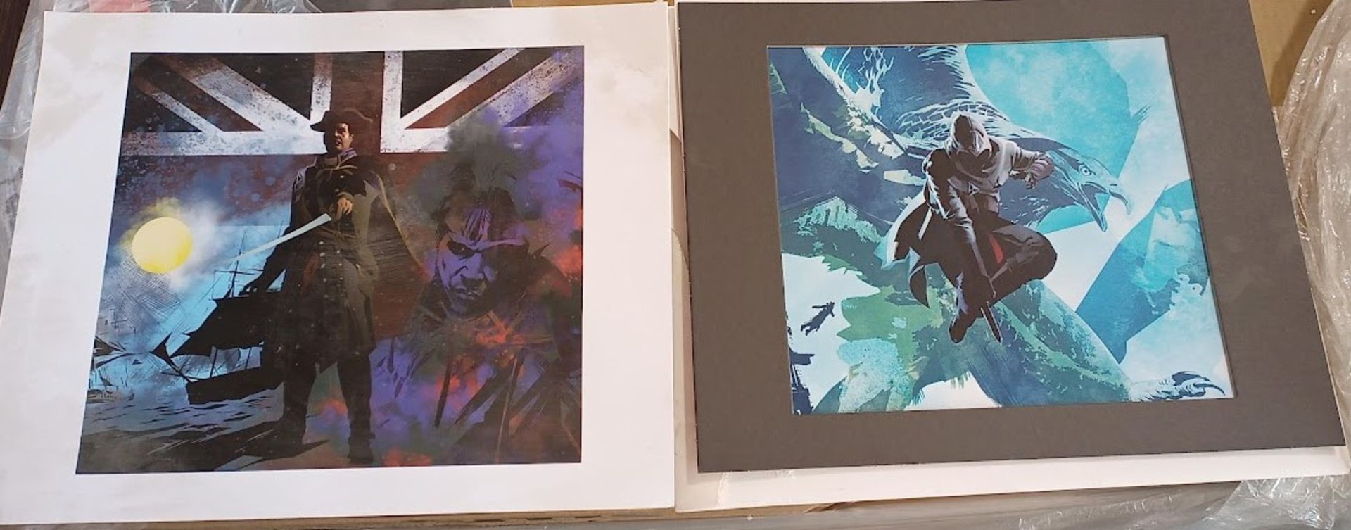 100 x Assasins Creed Lithographic Prints