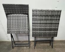 4 x Outsunny Outdoor Tables w/ 8 x Outsunny Chairs