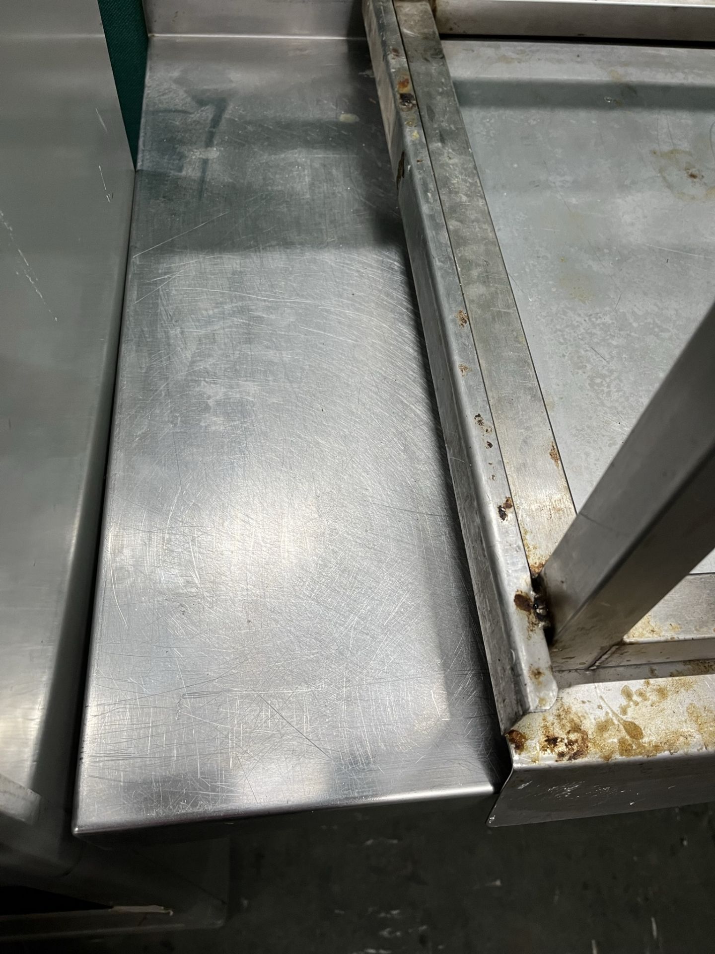 2 x Unbranded Stainless Steel Preparation Tables - Bild 3 aus 3