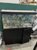 Fluval Fish Tank w/ Storage Cabinet