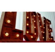 LOVE Light Up LED Large Marquee Letters Decoration