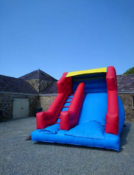 Blue / Red Kids Slide Inflatable Bouncy Castle