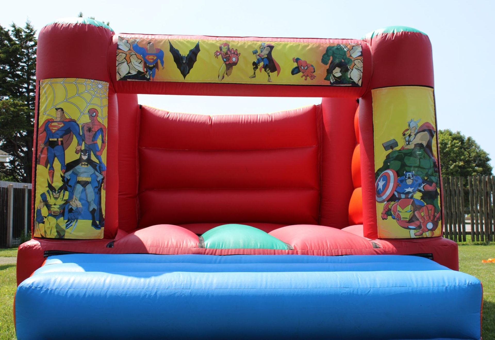Blue/ Red/ Yellow/ Orange / Green Inflatable Bouncy Castle