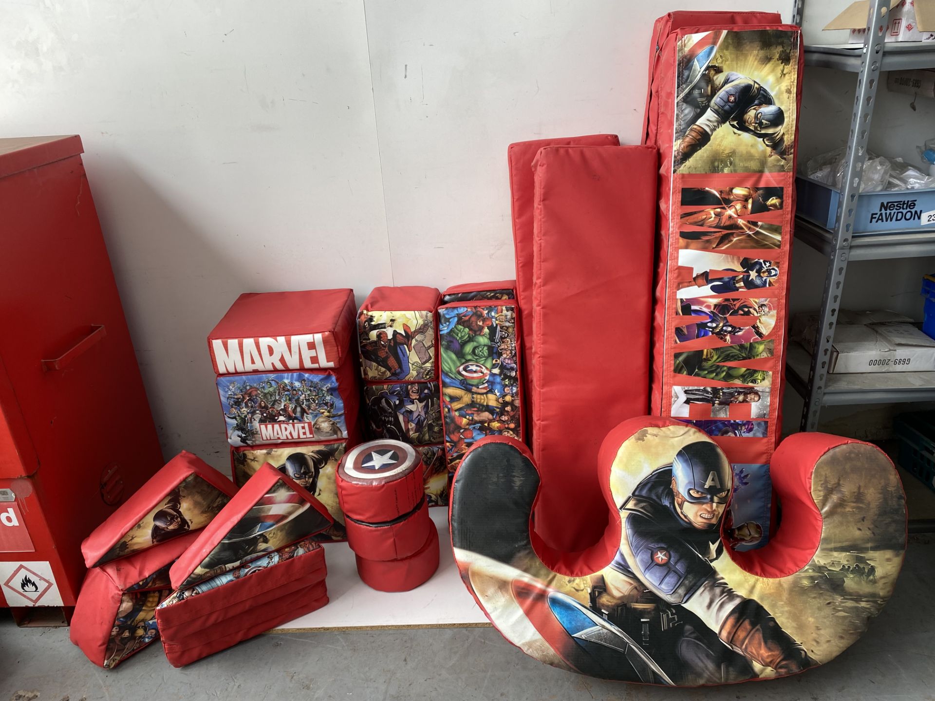 Marvel Themed Soft Play Block Sets - Image 2 of 12
