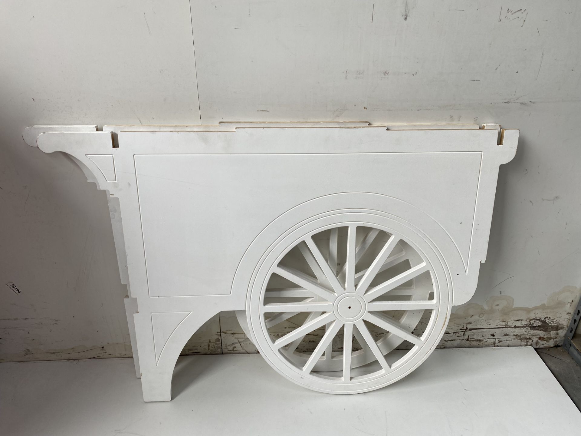 Wooden Sweet Stand / Cart * Missing Parts* - Image 6 of 17