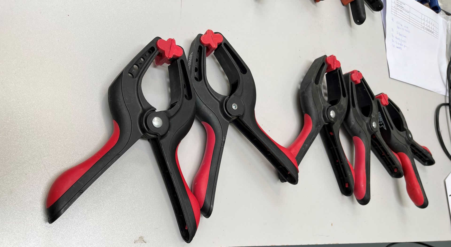 6 x Forged Steel Clamps